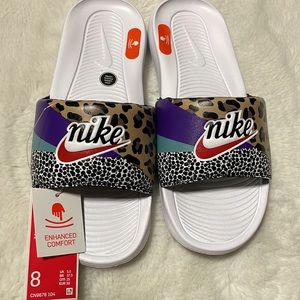 Womens Nike Victori One Slide Print